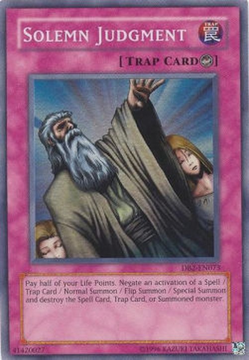 Yu-Gi-Oh! DB2 Solemn Judgment