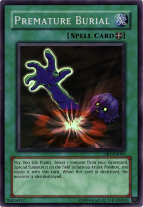 Yu-Gi-Oh! DB1 Premature Burial