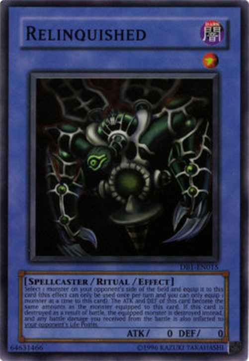 Yu-Gi-Oh! DB1 Relinquished