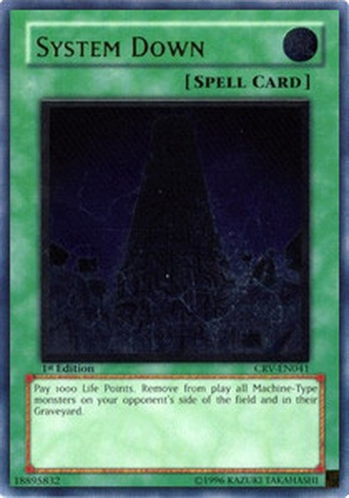 Yu-Gi-Oh! CRV System Down (V.2 - Ultimate Rare)