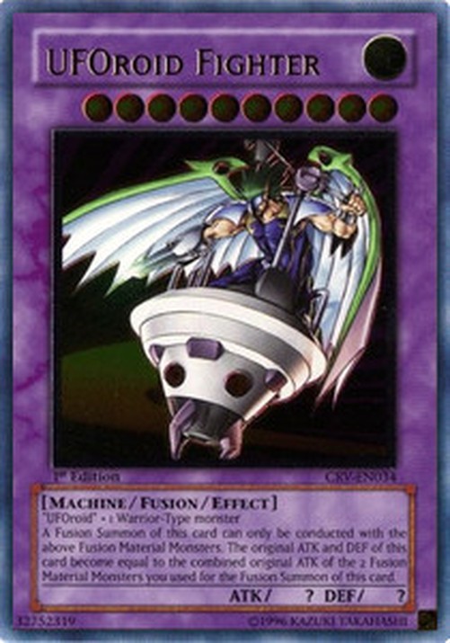 Yu-Gi-Oh! CRV UFOroid Fighter (V.2 - Ultimate Rare)