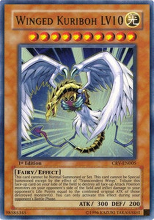 Yu-Gi-Oh! CRV Winged Kuriboh LV10 (V.1 - Ultra Rare)