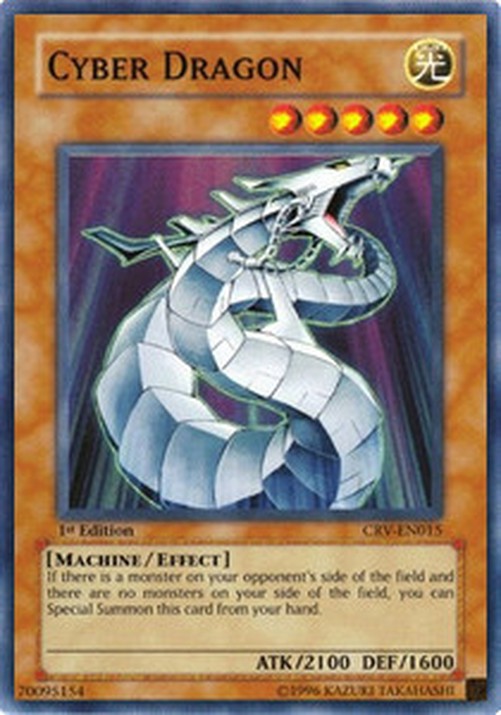 Yu-Gi-Oh! CRV Cyber Dragon (V.1 - Super Rare)