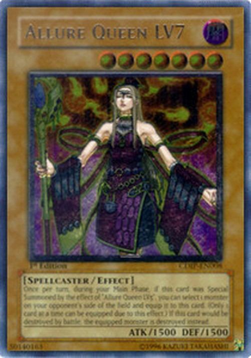 Yu-Gi-Oh! CDIP Allure Queen LV7 (V.2 - Ultimate Rare)