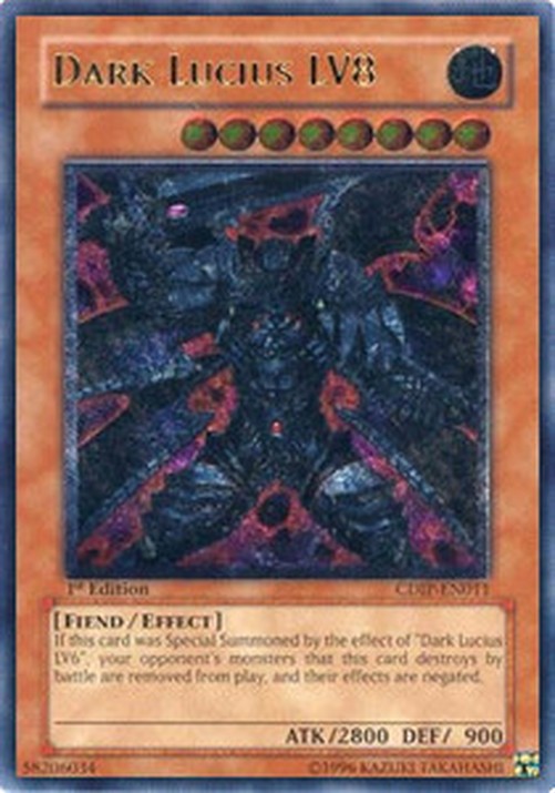 Yu-Gi-Oh! CDIP Dark Lucius LV8 (V.2 - Ultimate Rare)