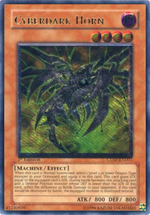 Yu-Gi-Oh! CDIP Cyberdark Horn (V.2 - Ultimate Rare)