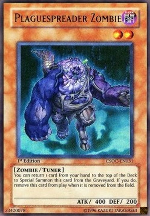 Yu-Gi-Oh! CSOC Plaguespreader Zombie (V.1 - Ultra Rare)