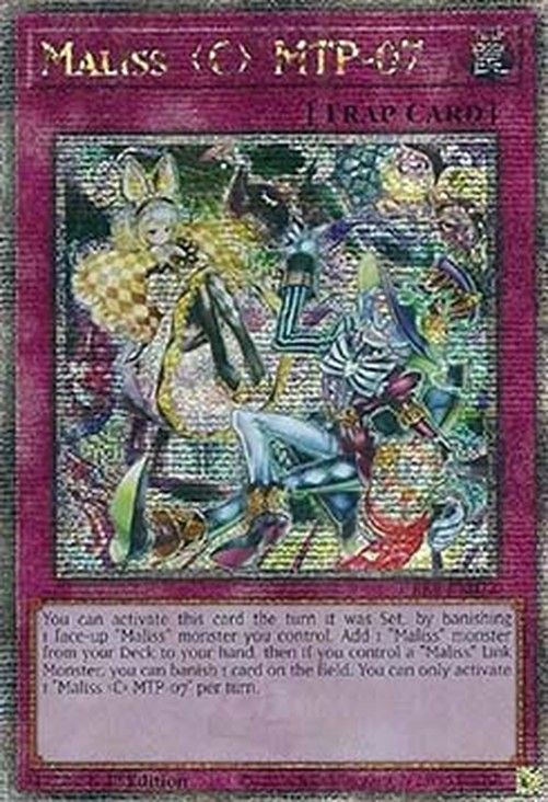 Yu-Gi-Oh! CRBR Maliss C MTP-07 (V.3 - Quarter Century Secret Rare)