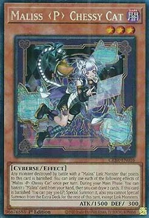 Yu-Gi-Oh! CRBR Maliss P Chessy Cat (V.2 - Collectors Rare)