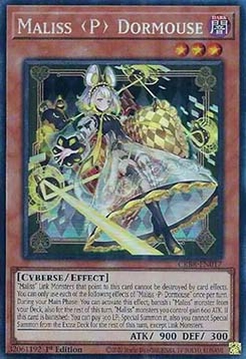 Yu-Gi-Oh! CRBR Maliss P Dormouse (V.2 - Collectors Rare)