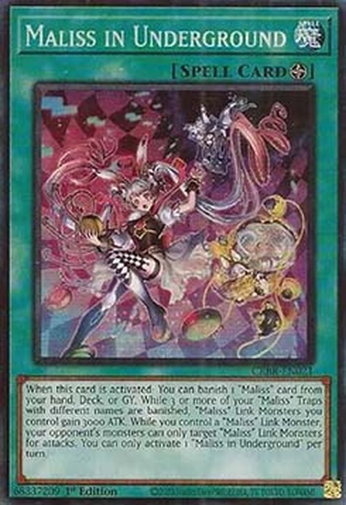 Yu-Gi-Oh! CRBR Maliss in Underground (V.2 - Collectors Rare)