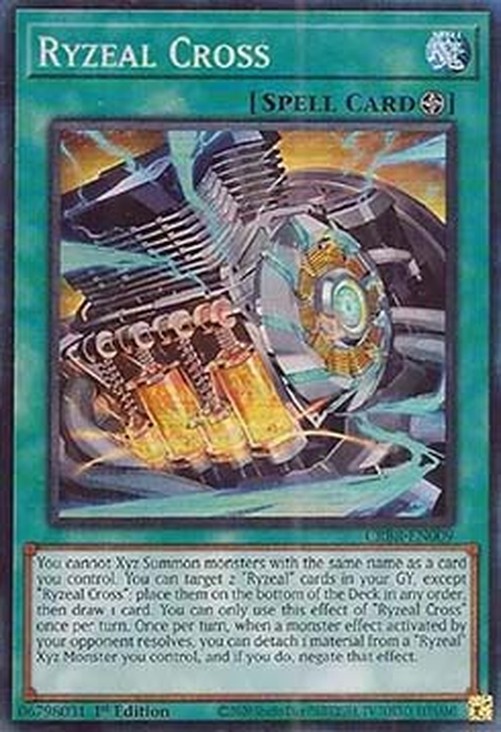 Yu-Gi-Oh! CRBR Ryzeal Cross (V.2 - Collectors Rare)