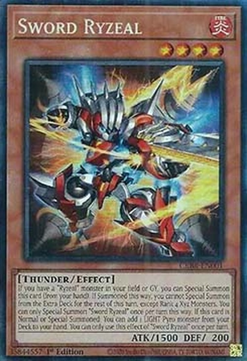 Yu-Gi-Oh! CRBR Sword Ryzeal (V.2 - Collectors Rare)