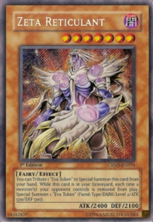 Yu-Gi-Oh! CRMS Zeta Reticulant