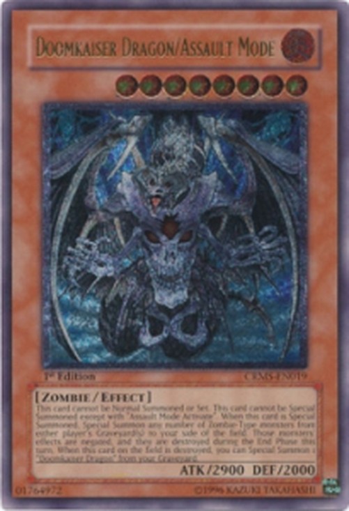 Yu-Gi-Oh! CRMS Doomkaiser Dragon/Assault Mode (V.2 - Ultimate Rare)