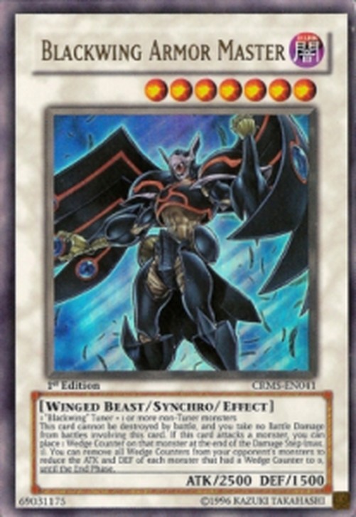 Yu-Gi-Oh! CRMS Blackwing Armor Master (V.1 - Ultra Rare)