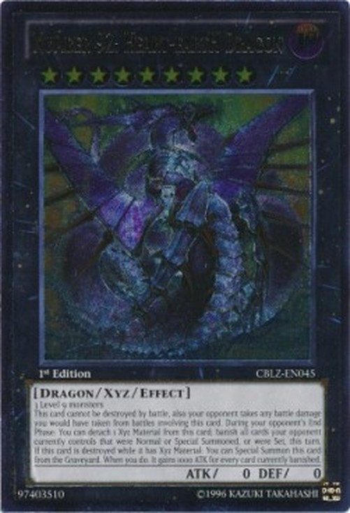 Yu-Gi-Oh! CBLZ Number 92: Heart-eartH Dragon (V.2 - Ultimate Rare)