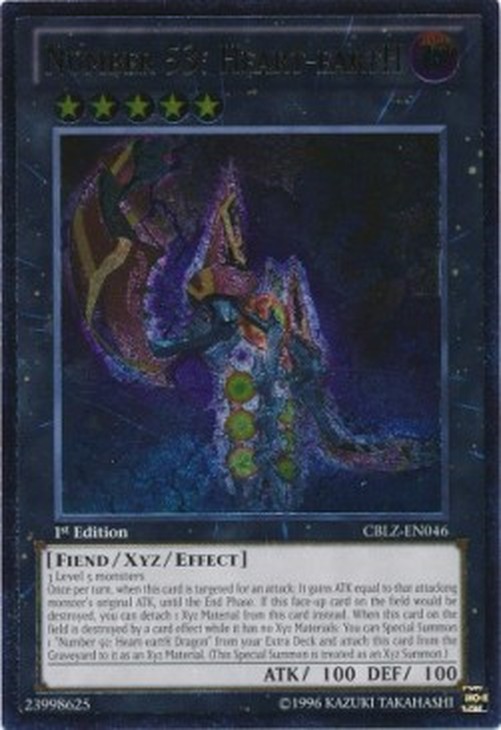 Yu-Gi-Oh! CBLZ Number 53: Heart-eartH (V.2 - Ultimate Rare)
