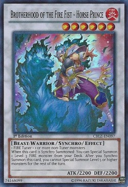 Yu-Gi-Oh! CBLZ Brotherhood of the Fire Fist - Horse Prince