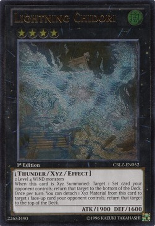 Yu-Gi-Oh! CBLZ Lightning Chidori (V.2 - Ultimate Rare)
