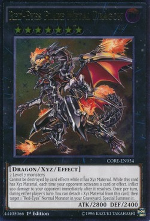 Yu-Gi-Oh! CORE Red-Eyes Flare Metal Dragon (V.2 - Ultimate Rare)