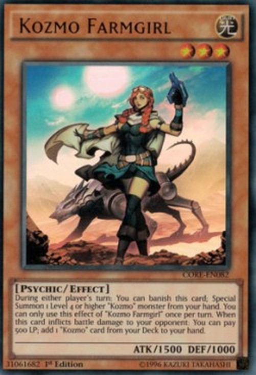 Yu-Gi-Oh! CORE Kozmo Farmgirl