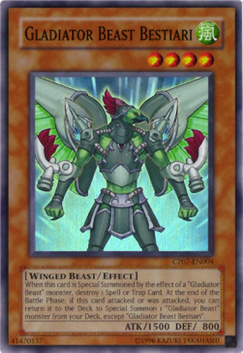 Yu-Gi-Oh! CP07 Gladiator Beast Bestiari