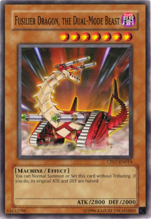 Yu-Gi-Oh! CP07 Fusilier Dragon, the Dual-Mode Beast
