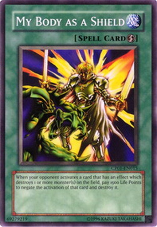 Yu-Gi-Oh! CP01 My Body as a Shield