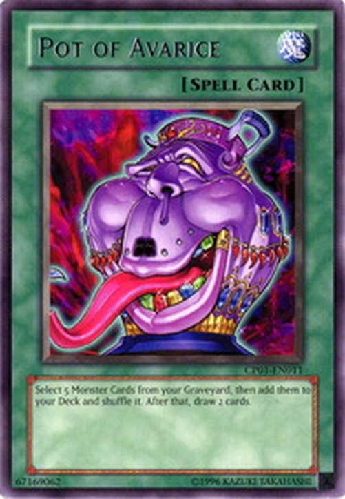 Yu-Gi-Oh! CP01 Pot of Avarice