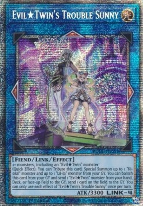 Yu-Gi-Oh! BODE EvilTwin's Trouble Sunny (V.2 - Starlight Rare)