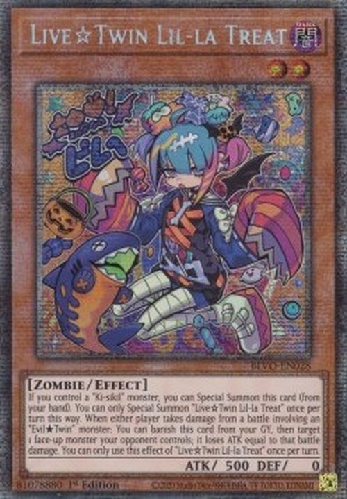 Yu-Gi-Oh! BLVO LiveTwin Lil-la Treat (V.2 - Starlight Rare)
