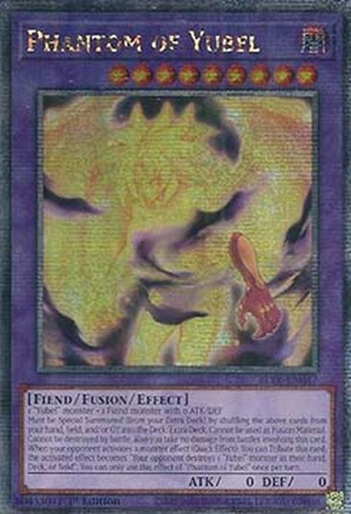 Yu-Gi-Oh! BLTR Phantom of Yubel (V.2 - Quarter Century Secret Rare)