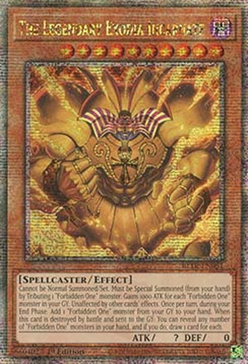Yu-Gi-Oh! BLTR The Legendary Exodia Incarnate (V.2 - Quarter Century Secret