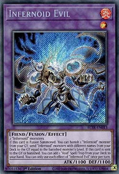 Yu-Gi-Oh! BLTR Infernoid Evil (V.1 - Secret Rare)